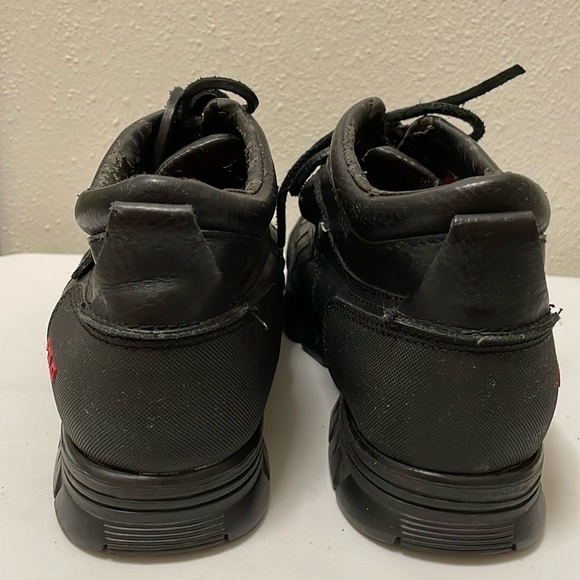 Polo Ralph Lauren Dress Shoes Mens Black Leather Duck Boots Size 10D - Picture 4 of 17